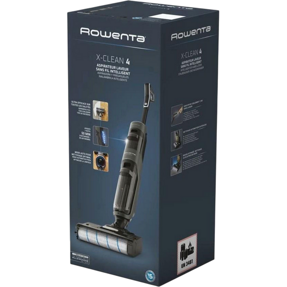 Aspirator Vertical Rowenta X-Clean 4 GZ5035WO, Negru | Argintiu, 3 image