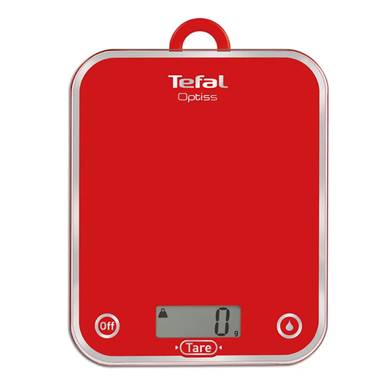 Cântar electronic de bucătărie Tefal BC5003V2, Roșu, 2 image