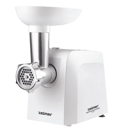 Mașină de tocat carne Zelmer ZMM1215B, Alb