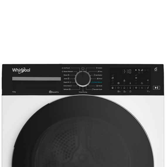 Uscător de rufe Whirlpool WP E12X WBS EE, 12kg, Alb, 2 image