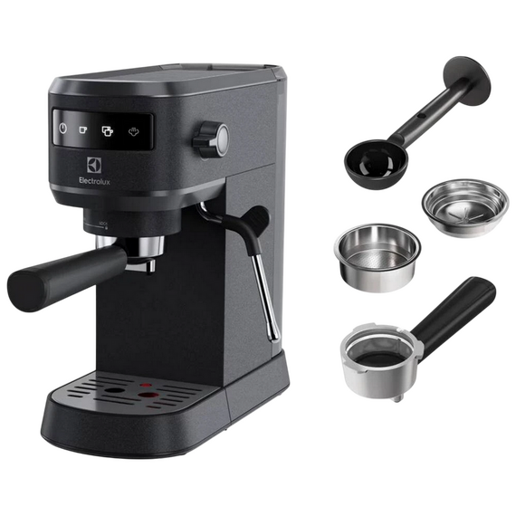 Cafetiera manuala Electrolux E6EC1-6BST, 1450W, Negru