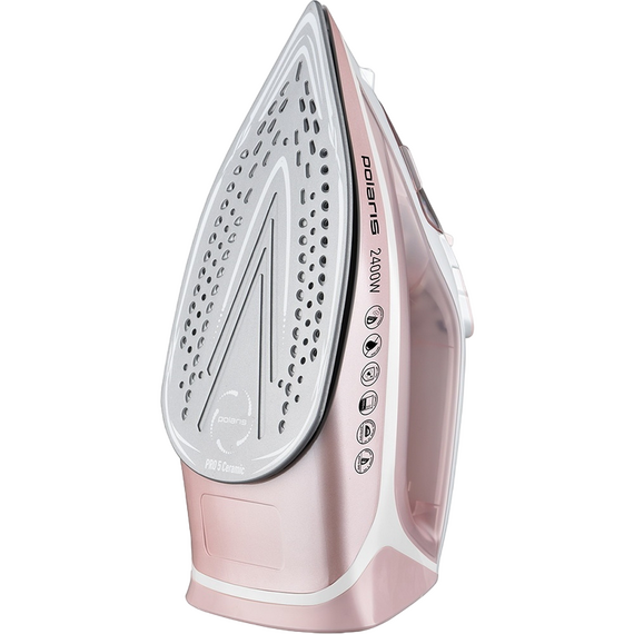 Fier de călcat Polaris PIR 2497AK, 2400W, Roz, 2 image