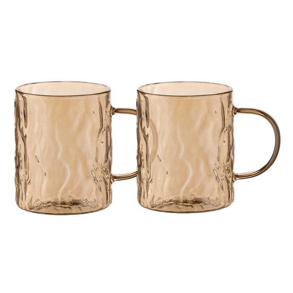 Set cupe Ardesto Shine AR2626GS, 260 ml, 2 bucs, Aur