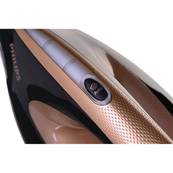Fier de călcat cu generator de abur Philips GC9682/80, Negru | Auriu, 2 image