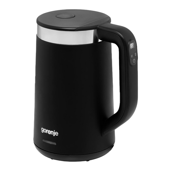 Fierbător electric Gorenje K17TRDW, Negru, 2 image