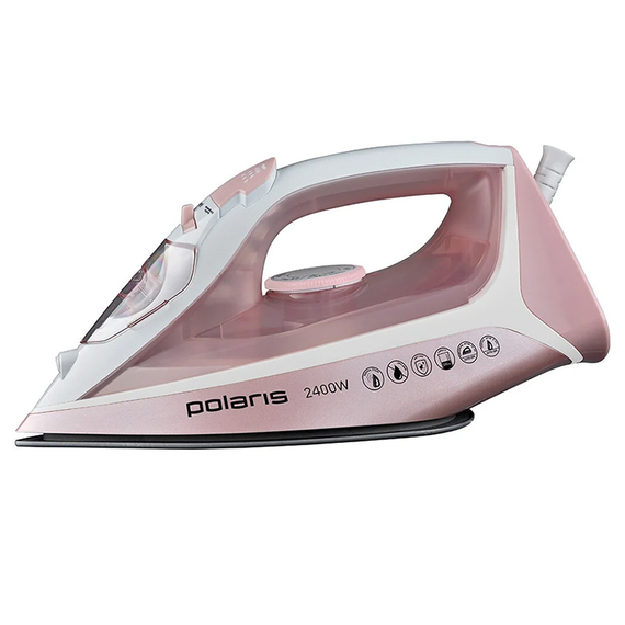 Fier de călcat Polaris PIR 2497AK, 2400W, Roz, 3 image