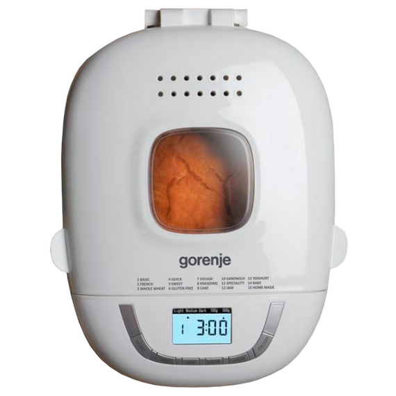 Mașină de pâine Gorenje BM910WII, Alb, 2 image
