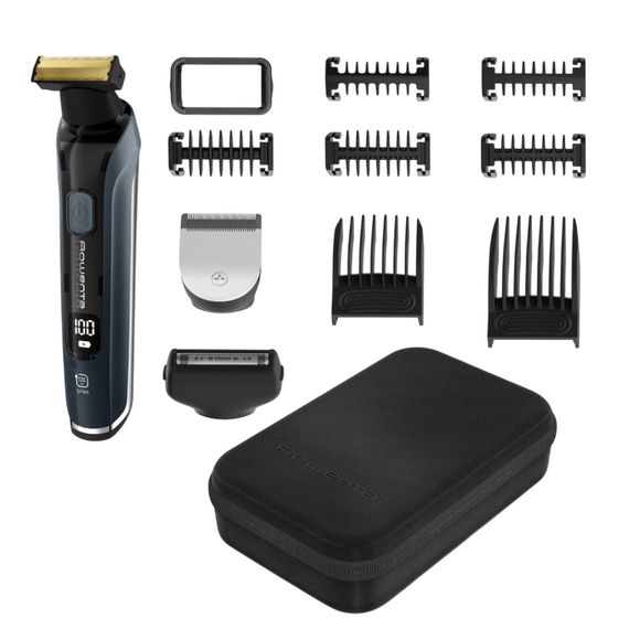 Trimmer pentru bărbați Rowenta TN6204E0, Negru | Albastru