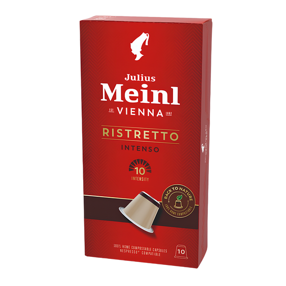 Cafea Julius Meinl Comp Ristretto intenso, 10 buc.