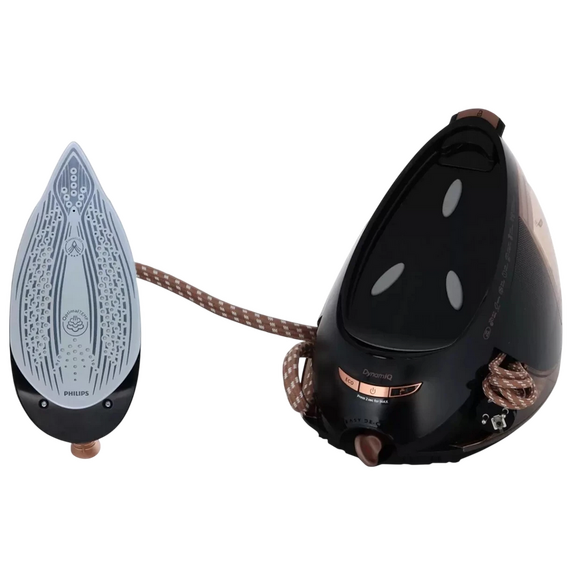 Fier de călcat cu generator de abur Philips GC9682/80, Negru | Auriu, 3 image