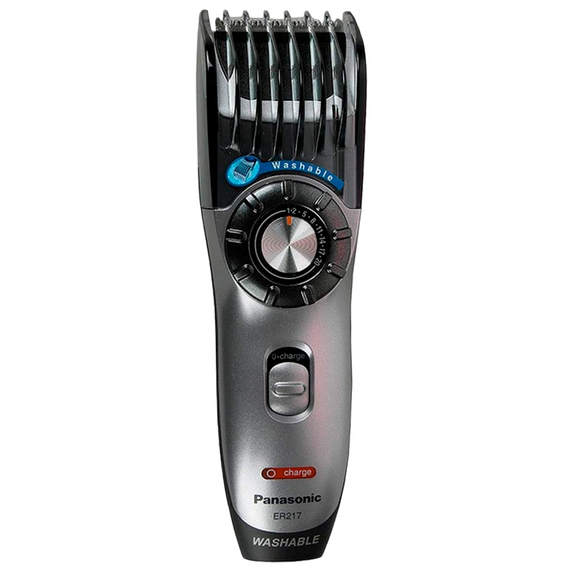 Trimmer pentru bărbați Panasonic ER217S520, Negru | Argintiu