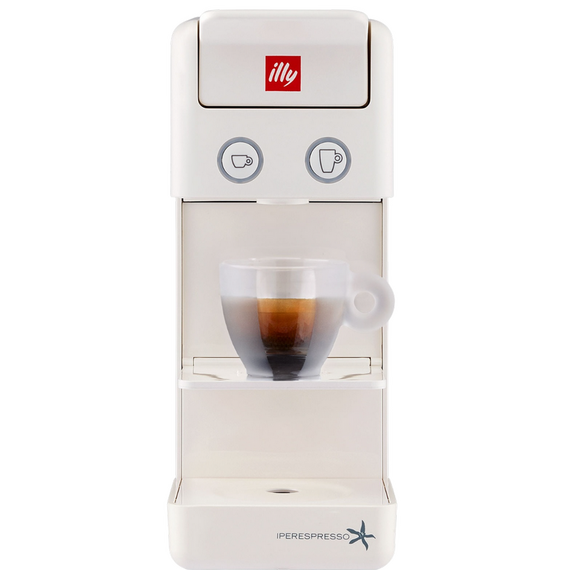 Cafetiera cu capsule illy Y3.3, 1250W, Alb