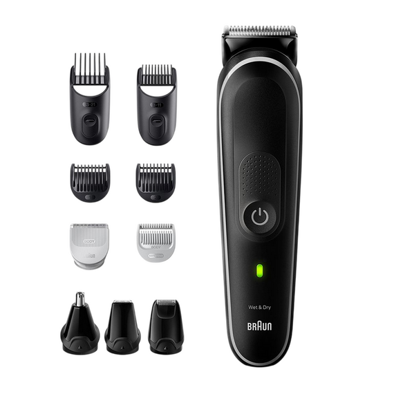 Trimmer pentru bărbați Braun MGK5440, Negru