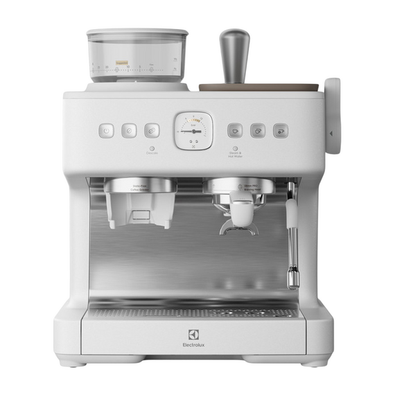 Aparat de cafea Electrolux E8EC1-8SW, 2200W, Alb