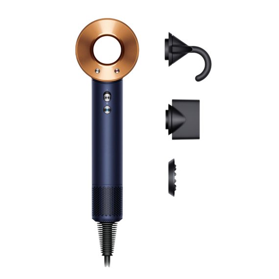 Uscător de păr Dyson HD07, 1600W, Prussian Blue | Rich Copper