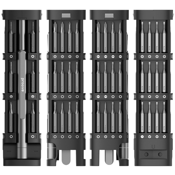 Set de șurubelnițe Proove Fixer 46in1, Gri, 3 image