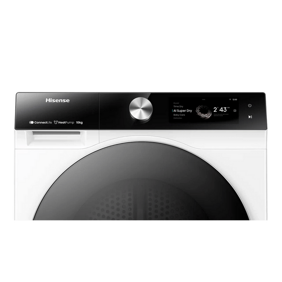 Uscător de rufe Hisense DH7S107BW, 10kg, Alb, 3 image