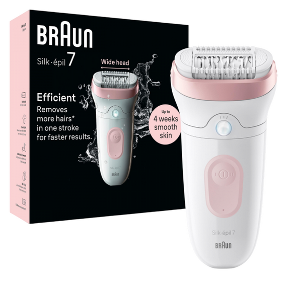 Epilator Braun SE7000, Alb | Roz, 2 image
