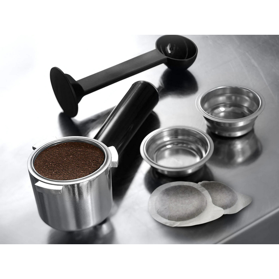 Cafetiera manuala DeLonghi Dedica Pump Espresso, 1300W, Roșu, 3 image