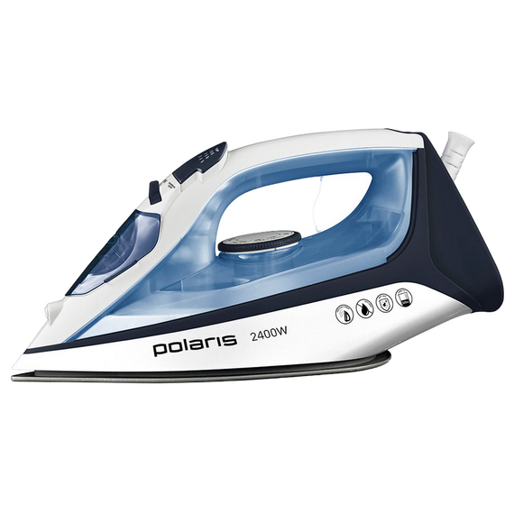 Fier de călcat Polaris PIR 2483K, 2400W, Albastru deschis/Alb, 2 image