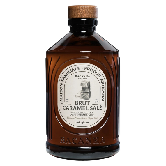 Sirop Bacanha Brut Caramel Salé, 400 ml
