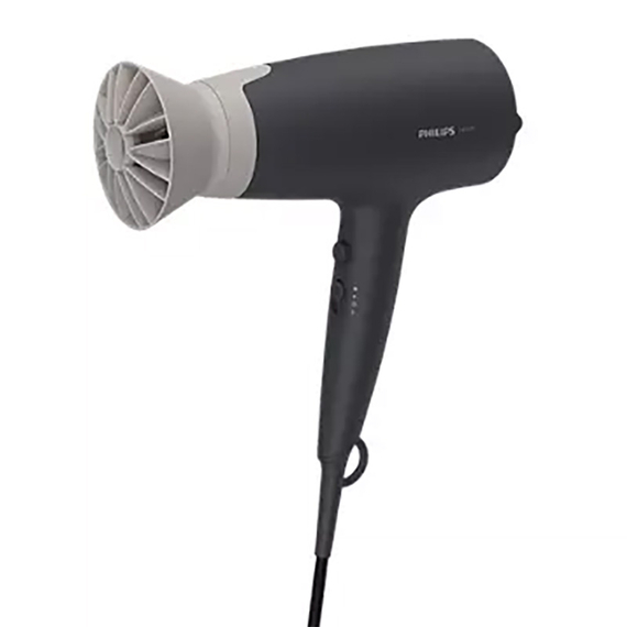 Uscător de păr Philips BHD351/10, 2100 W, Negru | Gri, 2 image