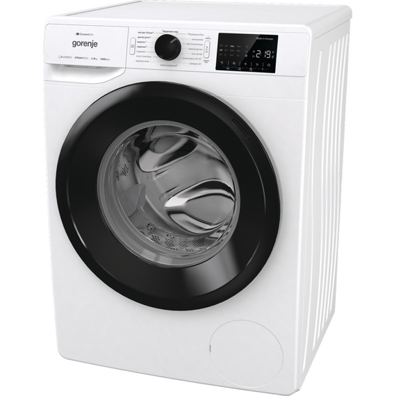 Mașină de spălat Gorenje WPNEI94A1SWIFI, 9kg, Alb, 2 image