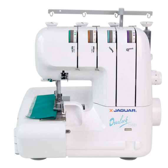Overlock JAGUAR 735D, Alb