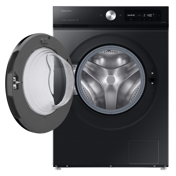 Mașină de spălat Samsung Bespoke AI WW11DB7B94GBU4, 11kg, Negru, 3 image