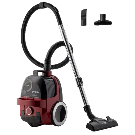 Aspirator Gorenje VC1901G2ACR, Roșu