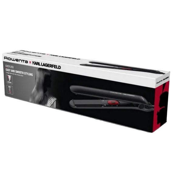 Placă de îndreptat părul Rowenta SF161LF0, Negru, 2 image