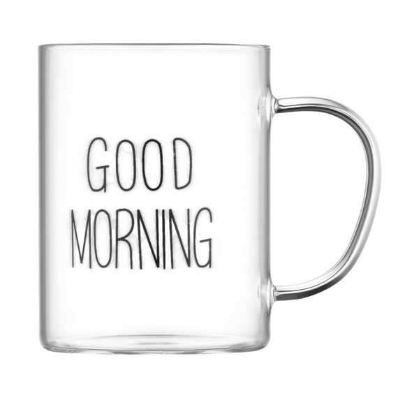 Set cupe Ardesto AR2642BMR, 420 ml, 2 bucs, Transparent, 2 image