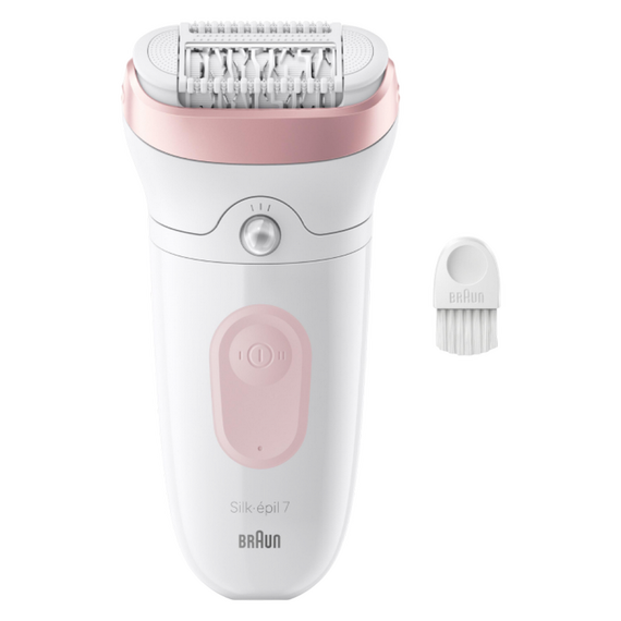 Epilator Braun SE7000, Alb | Roz