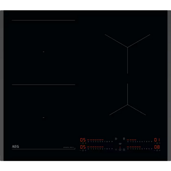 Plită cu inducție AEG TI64IB10FB, Negru