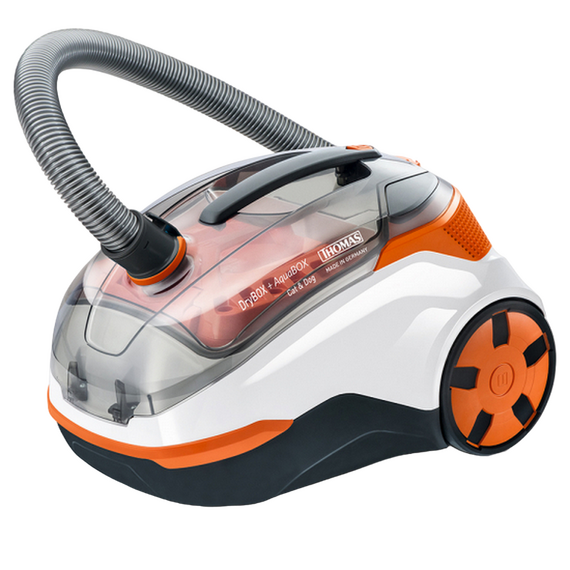 Aspirator Thomas DRY & AQUA-BOX CAT & DOG, Alb | Portocaliu, 3 image