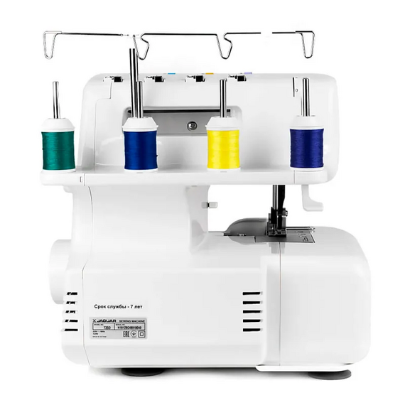 Overlock JAGUAR 735D, Alb, 3 image