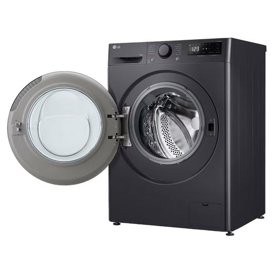 Mașină de spălat LG F4WR511S2M, 11kg, Negru, 2 image