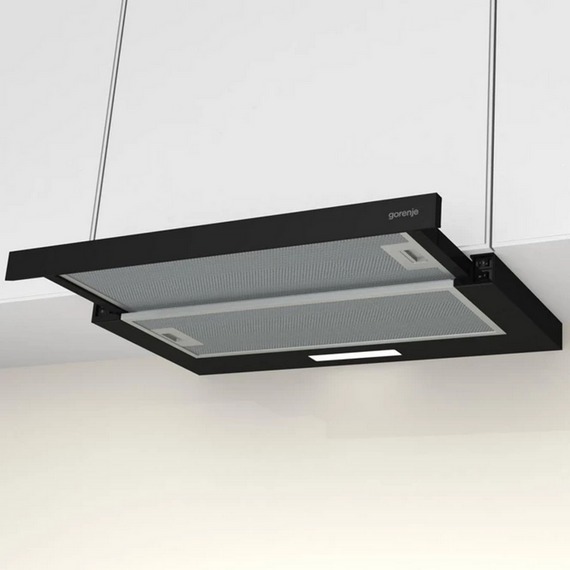 Hota încorporabilă Gorenje TH 60E3 B, Negru, 2 image