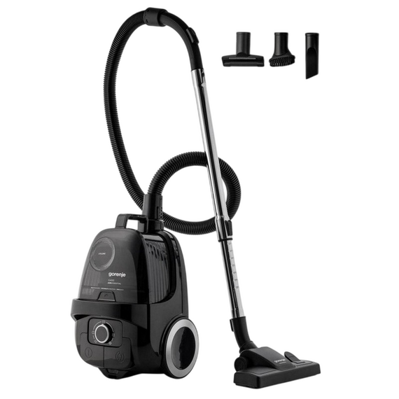 Aspirator Gorenje VCE01G4AEBK, Negru