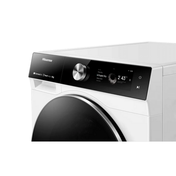 Uscător de rufe Hisense DH7S107BW, 10kg, Alb, 2 image