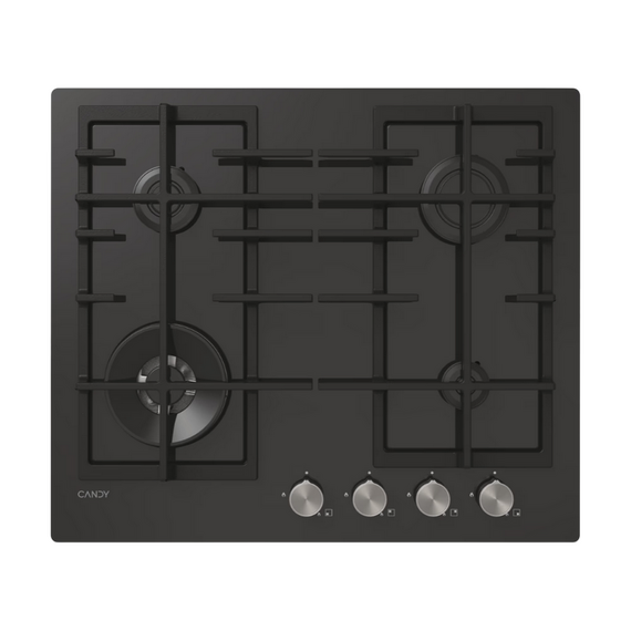 Plită pe gaz Candy CVFG6BF4PX, Oțel inoxidabil