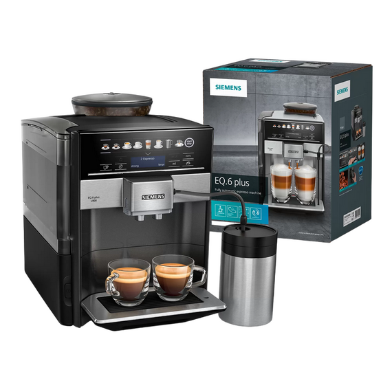 Espressor automat Siemens TE658209RW, Argintiu, 2 image