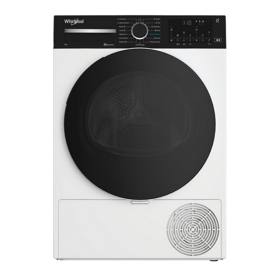 Uscător de rufe Whirlpool WP B9X WBS EE, 9kg, Alb