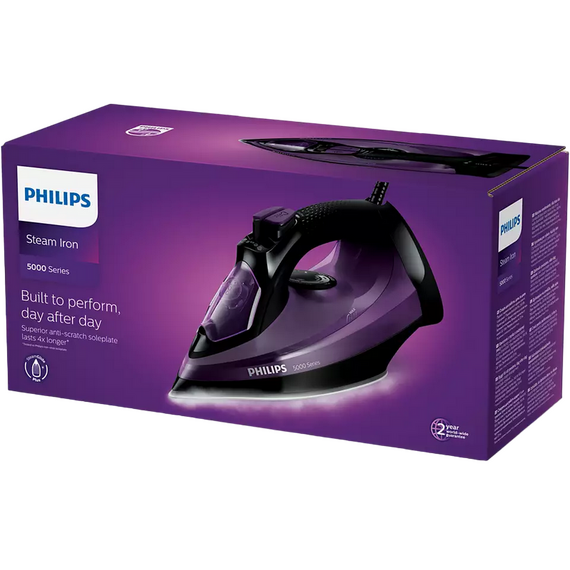 Fier de călcat PHILIPS DST5030/80, 2400W, Violet, 3 image