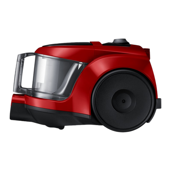 Aspirator Samsung VCC45W0S3R/UK, Roșu, 2 image