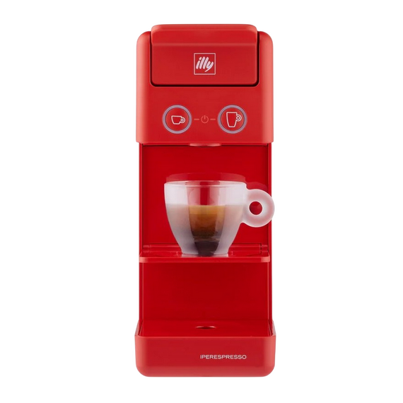 Cafetiera cu capsule illy Y3.3, 1250W, Roșu