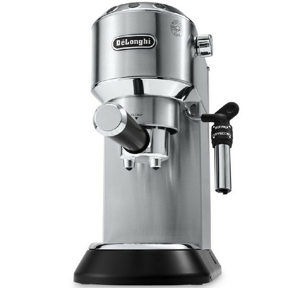Cafetiera manuala DeLonghi Dedica Pump Espresso, 1300W, Argintiu, 2 image