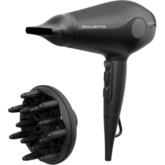 Uscător de păr Rowenta CV6430F0, 2100W, Negru