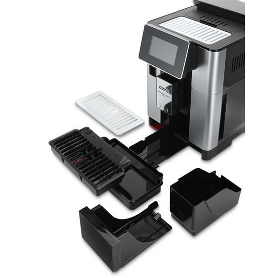 DeLonghi Espressor automat De'Longhi ECAM610.55.SB, Argintiu / Negru, 3 image