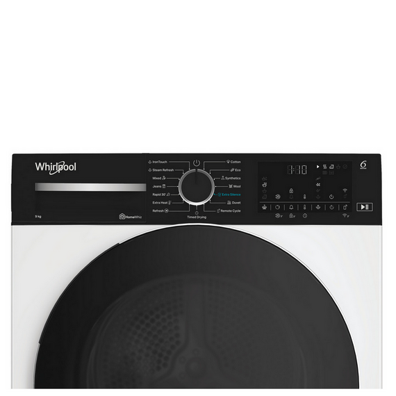 Uscător de rufe Whirlpool WP B9X WBS EE, 9kg, Alb, 2 image